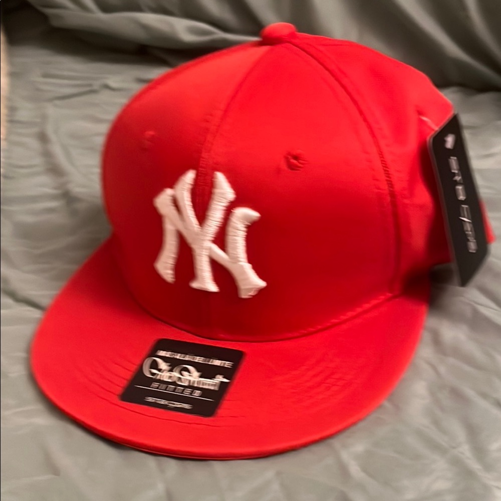 Vibrant Red Kids Baseball Cap